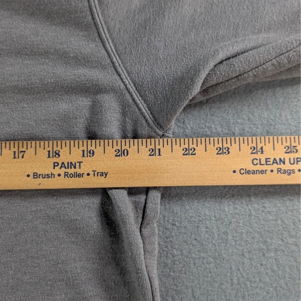 The North‎ Face Mens Half Dome Full Zip Hoodie Size M Gray White Logo